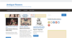 Desktop Screenshot of antique-flowers.info
